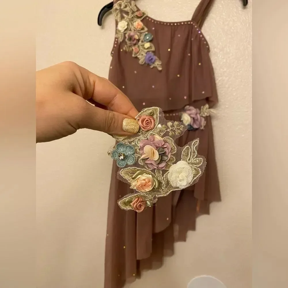 A Wish Come True Dusty lavender Dance costume dress 21788 SLIDE AWAY IMC child